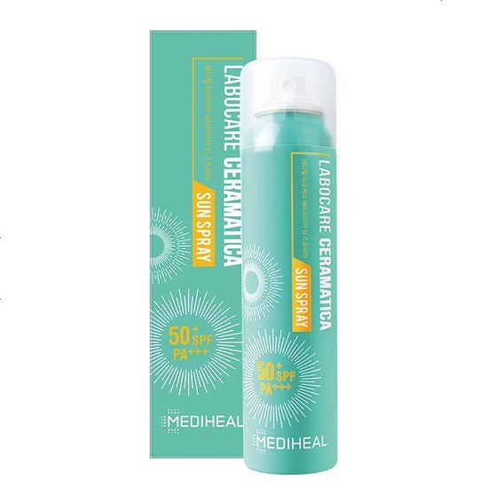 Xịt Chống Nắng Làm Mát Dịu Da Mediheal Labocare Ceramatica Sun Spray SPF50+ PA+++ 180ml