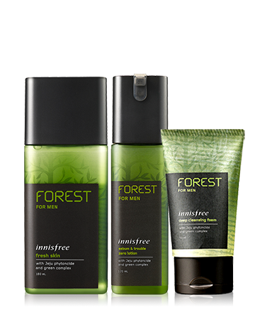 BỘ DƯỠNG DA CHO NAM INNISFREE FOREST FOR MEN FRESH