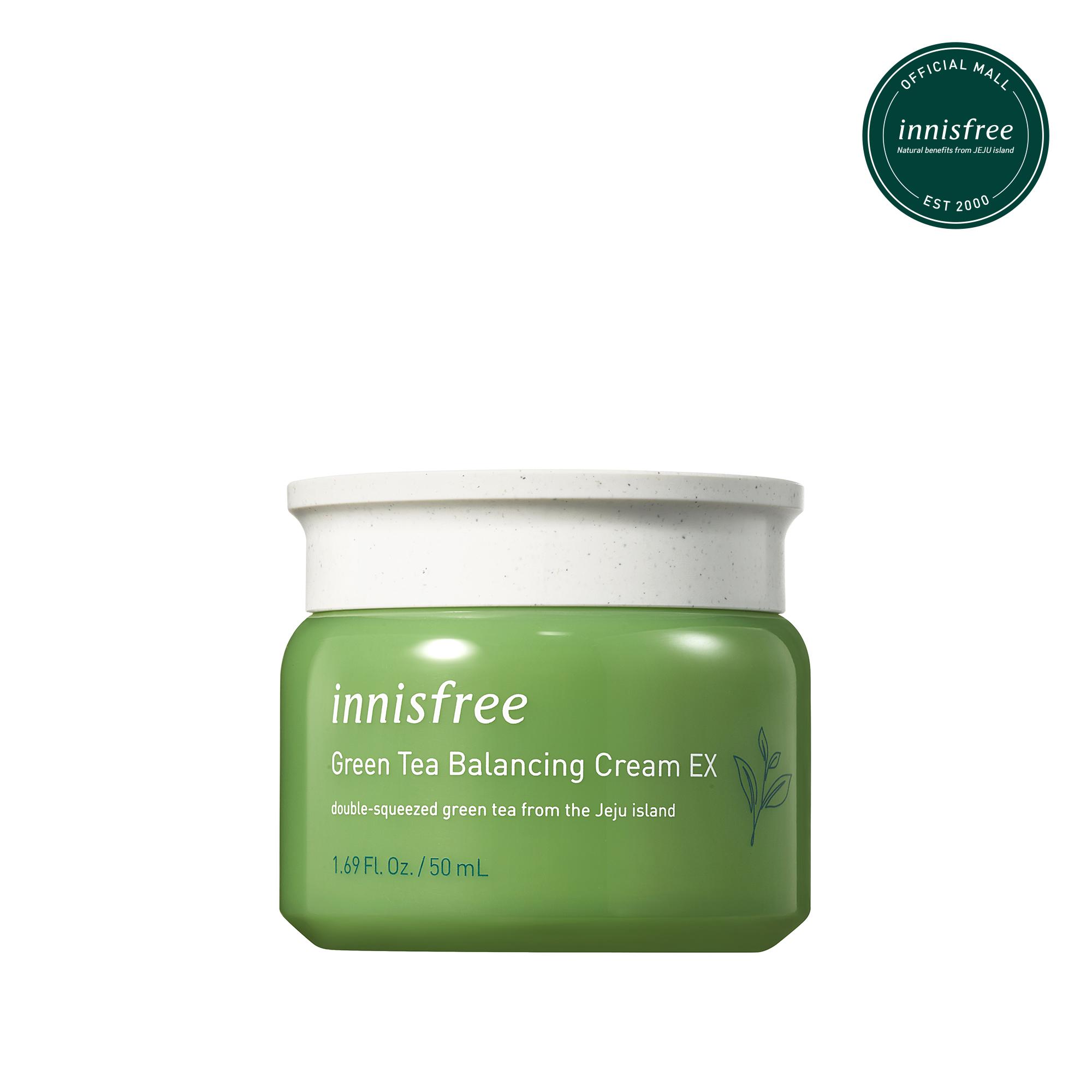 Kem Dưỡng Trà Xanh Innisfree Green Tea Balancing Cream EX 50ml