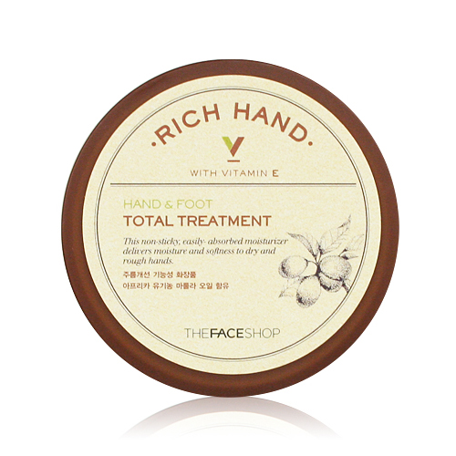 KEM DƯỠNG TAY CHÂN THE FACE SHOP RICH HAND V HAND & FOOT TOTAL TREATMENT
