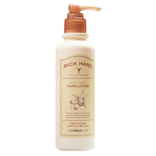 KEM DƯỠNG DA TAY THE FACE SHOP RICH HAND SOFT TOUCH HAND LOTION