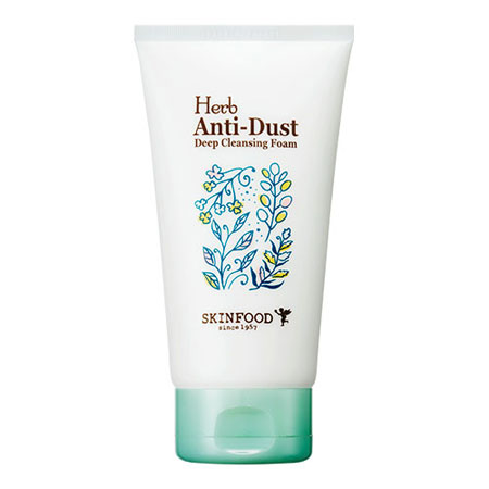 SỮA RỬA MẶT SKINFOOD HERB ANTI-DUST DEEP CLEANSING FOAM