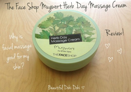 KEM MASSAGE MẶT CẦN TÂY THE FACE SHOP HERB DAY MASSAGE CREAM