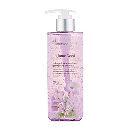 Gel Tắm Hương Nước Hoa Cấp Ẩm, Sáng Da The Face Shop Perfume Seed Rich Creamy Shower Gel 300ml
