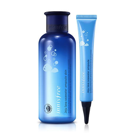 NƯỚC HOA HỒNG INNISFREE JEJU LAVA SEAWATER AMPOULE SKIN