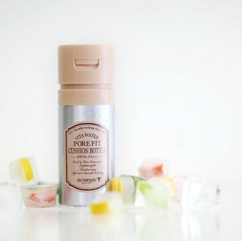 PHẤN NƯỚC SKINFOOD PORE FIT CUSHION BOTTLE SPF50+ PA+++
