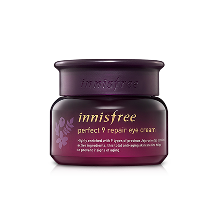 KEM DƯỠNG CHỐNG QUẦNG THÂM MẮT INNISFREE PERFECT 9 REPAIR EYE CREAM