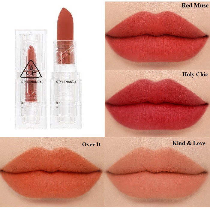 Son Lì 3CE Soft Matte Lipstick 3,5g - [HOT HOT]