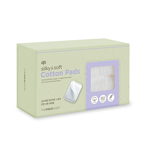 BÔNG TẨY TRANG THE FACE SHOP SILKY & SOFT COTTON PADS