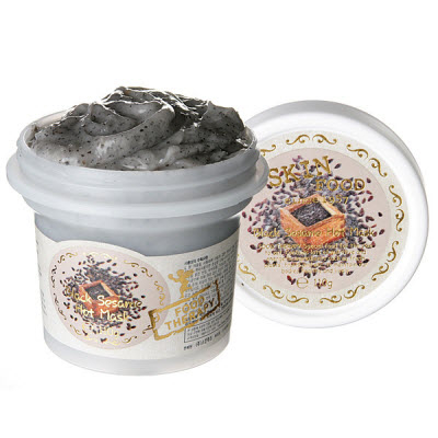 MẶT NẠ VỪNG ĐEN SKINFOOD BLACK SESAME HOT MASK