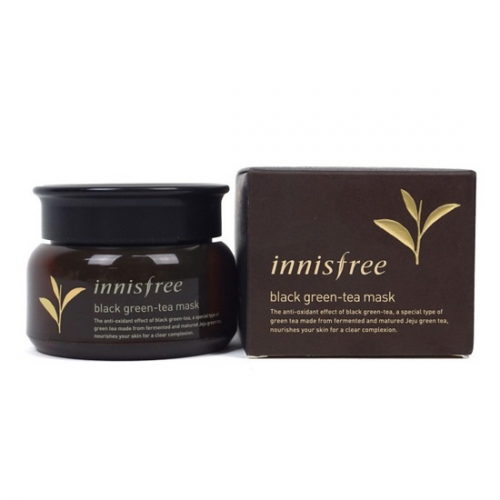 Mặt Nạ Chiết Xuất Từ Lá Trà Đen Innisfree Black Green Tea Mask