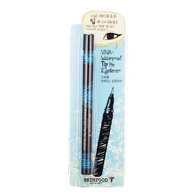 KẺ MẮT NƯỚC SKINFOOD VIVA-WATERPROOF TIP PEN EYELINER