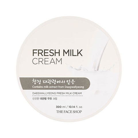 KEM DƯỠNG THỂ  SÁNG DA THE FACE SHOP DAEGWALLYEONG FRESH MILK CREAM
