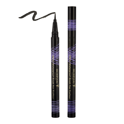 KẺ MẮT NƯỚC SKINFOOD VIVA-WATERPROOF BRUSH PEN EYELINER