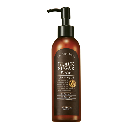 DẦU TẨY TRANG ĐƯỜNG ĐEN SKINFOOD BLACK SUGAR PERFECT CLEANSING OIL