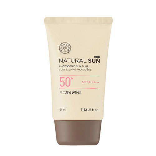 KEM CHỐNG NẮNG THE FACE SHOP NATURAL SUN ECO PHOTOGENIC SUN BLUR SPF50 PA+++