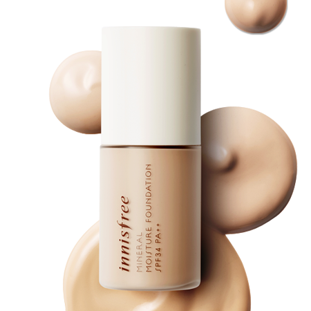 KEM NỀN INNISFREE MINERAL MOISTURE FOUNDATION