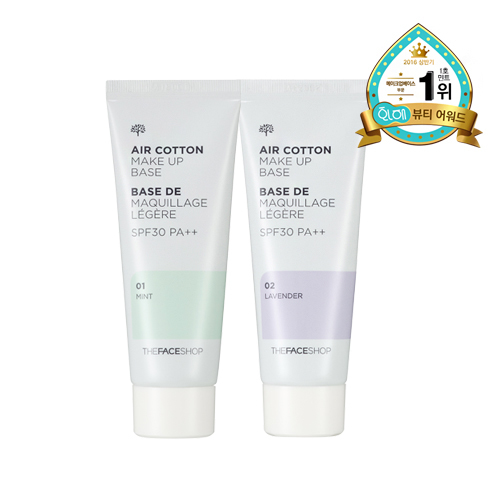 KEM LÓT THE FACE SHOP AIR COTTON MAKE UP BASE