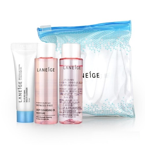 BỘ TẨY TRANG SIÊU SẠCH LANEIGE CLEANSING TRIAL KIT
