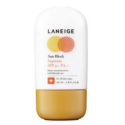 KEM CHỐNG NẮNG LANEIGE SUN BLOCK SUPREME SPF50+ PA+++