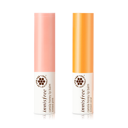 SON DƯỠNG MÔI INNISFREE CANOLA HONEY LIP BALM – COLOR