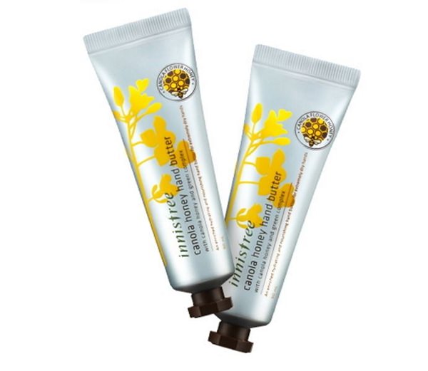 Kem Dưỡng Da Tay Chiết Xuất Mật Ong Và Tinh Dầu Hạt Cải Innisfree Canola Honey Hand Butter 50ml