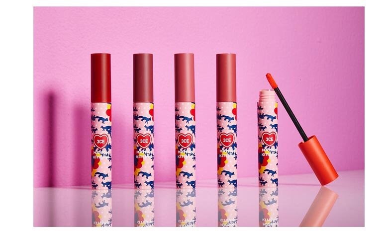 Son Kem Lì 3CE Maison Kitsune Velvet Lip Tint [Phiên Bản Giới Hạn]