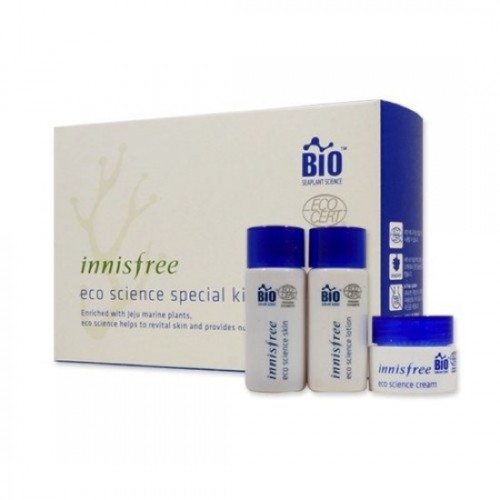 Bộ Dùng Thử Chuyên Chống Lão Hoá Và Dưỡng Ẩm Da Innisfree Eco Science Special Kit