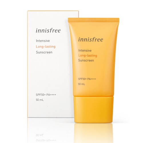 Kem Chống Nắng Chống Thấm Nước Innisfree Intensive Long – Lasting Sunscreen SPF 50+ PA++++ 50ml