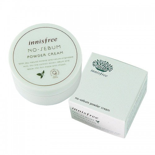 Kem Dưỡng Kiềm Dầu Innisfree No Sebum Powder Cream