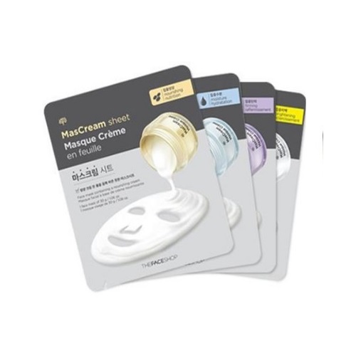 Mặt nạ dưỡng trắng The Face Shop MasCream Sheet