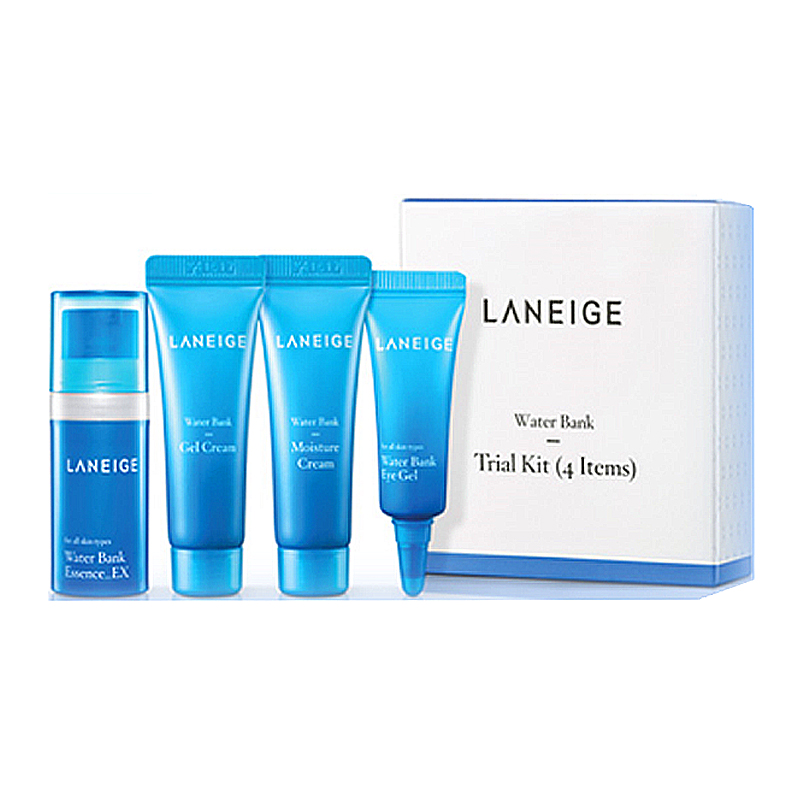 Bộ Dùng Thử Dưỡng Ẩm Cấp Nước Chuyên Sâu Laneige Water Bank Set (Có Kem Dưỡng Mắt)