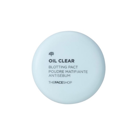 Phấm phủ kiềm dầu The Face Shop Oil Clear Blotting Pact
