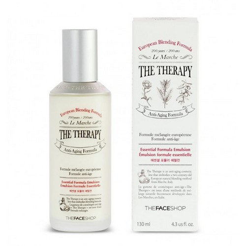 Sữa Dưỡng Ẩm Chống Lão Hóa The Face Shop The Therapy Essential Formula Emulsion 130ml
