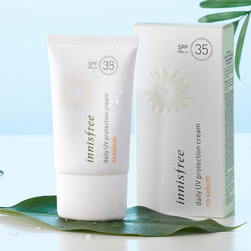 Kem Chống Nắng Kiềm Dầu Innisfree Daily UV Protection Cream No Sebum SPF35 PA+++ (Mới 06/2016)