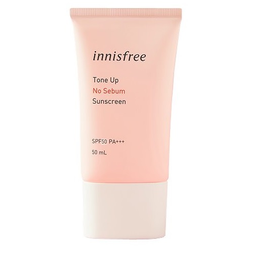 Kem Chống Nắng Dành Cho Da Dầu Và Nhạy Cảm Innisfree Tone Up No Sebum Sunscreen SPF50 PA++++