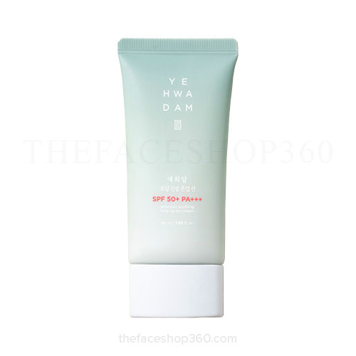 Kem chống nắng nâng tone dịu da Yehwadam Artemisia Soothing Tone Up Sun Cream SPF50+ PA+++ (50ml)