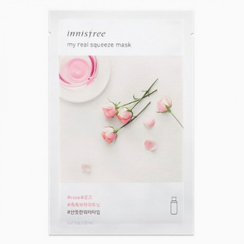 Mặt Nạ Hoa Hồng Innisfree It's Real Rose