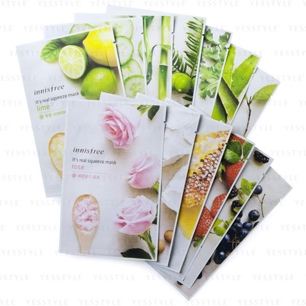 MẶT NẠ MIẾNG GIẤY INNISFREE ITS REAL SQUEEZE MASK