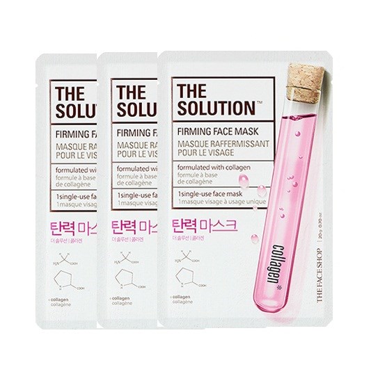 (SET 3PCS)Mặt Nạ Săn Chắc Da The Face Shop The SOLUTION FIRMING FACE MASK