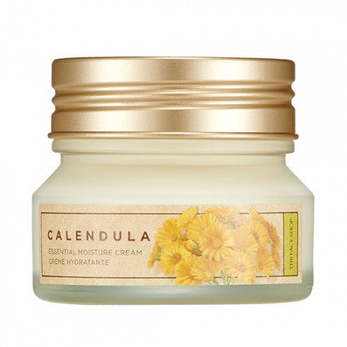 Kem Dưỡng Làm Dịu Da Và Ngăn Ngừa Nếp Nhăn The Face Shop Calendula Essential Moisture Cream 50ml