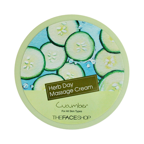 KEM MASSAGE MẶT DƯA LEO THE FACE SHOP HERB DAY MASSAGE CREAM