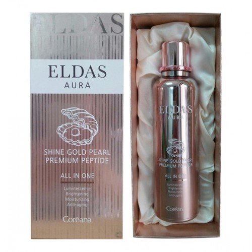 Tinh Chất Eldas Aura Shine Gold Pearl Premium Peptide All In One 100ml