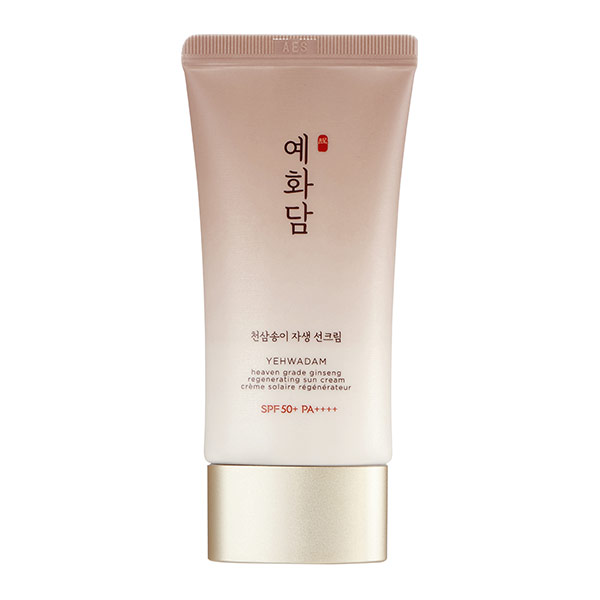 Kem Chống Nắng ĐÔNG Y CHỐNG LÃO HÓA YEHWADAM HEAVEN GRADE GINSENG REGENERATING SUN CREAM SPF50+PA+++