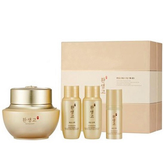 Bộ Dưỡng Cải Thiện Lão Hóa Và Dưỡng Trắng Da The Face Shop Yehwadam Hwansaenggo Rejuvenating Radiance Cream Special Set